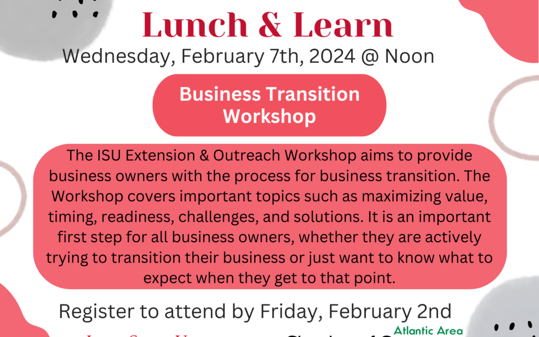 Lunch & Learn Business Transition